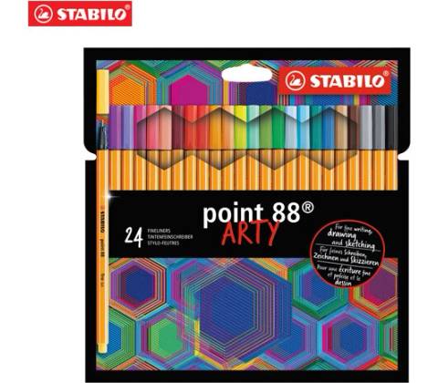 Stabilo point 88 Arty 24 ks