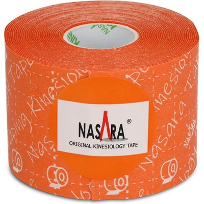 Nasara Kineziologický tejp oranžový 5 cm x 5 m