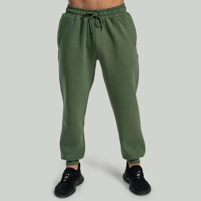 GymBeam Tepláky Relaxed Cedar Green