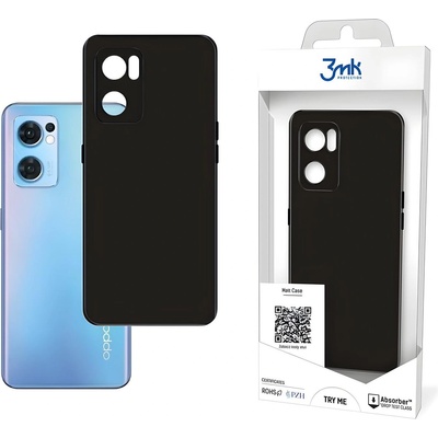 3mk Protection Matt case калъф за Oppo Reno7 SE 5G - Черен KP20335