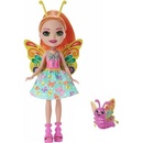 Mattel Enchantimals City Tails a zvířátko Belisse Butterfly a Dart