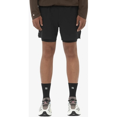 Salomon Sense Aero 2In1 Shorts 5 deep black
