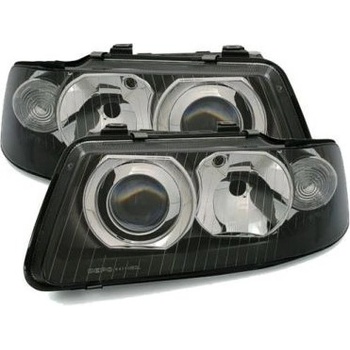 Depo Кристални фарове за Audi A3 (2000-2003) - черни
