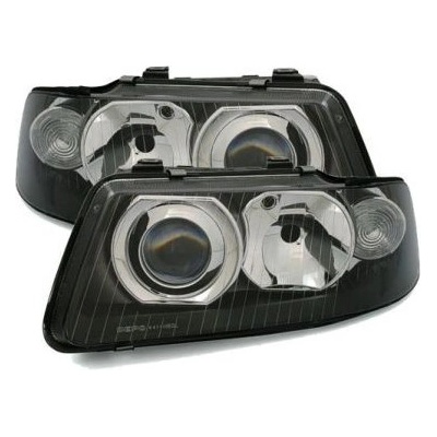 Depo Кристални фарове за Audi A3 (2000-2003) - черни