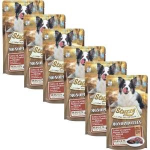 Stuzzy Monoprotein Говеждо с боровинки 6 x 150 г