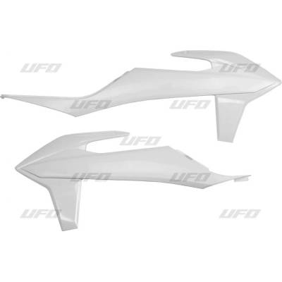UFO kryty chladiče KTM SX/SXF 19-20 barva bílá