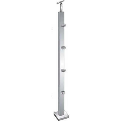 HK Zábradlí nerezový sloupek 40 x 40 mm HN4101