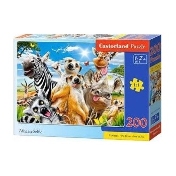Castorland B-222148 пъзел 200 броя Животни (451459) (451459)