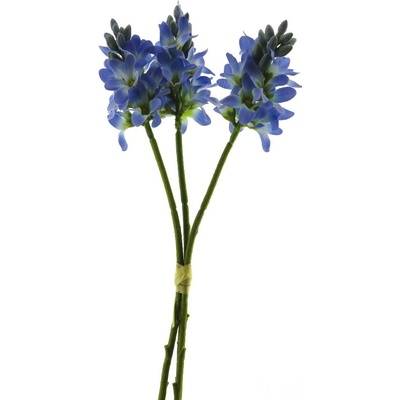 Hyacint svazek x3 modrý 30 cm