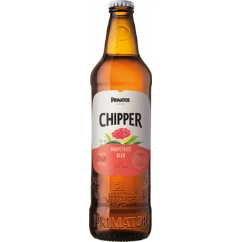 Primátor Chipper Grep pšeničné ochucené 2% 0,5 l (sklo)