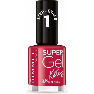 Rimmel Super Gel 042 Rock N Roll gélový lak na nechty 12 ml
