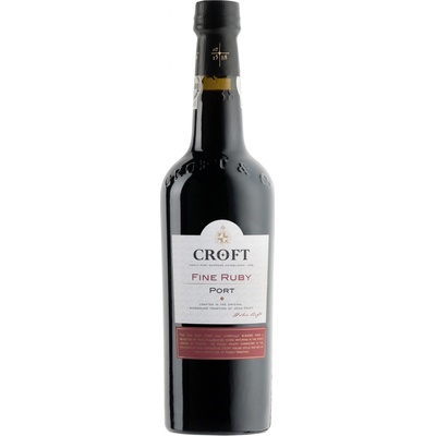 Croft Fine Ruby Port 20% 0,75 l (holá láhev)