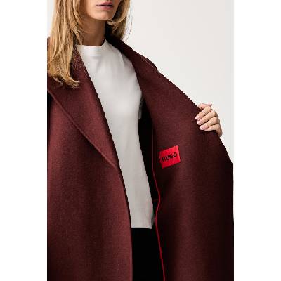 HUGO BOSS палто дамско с вълна Makira-1 (50563167)