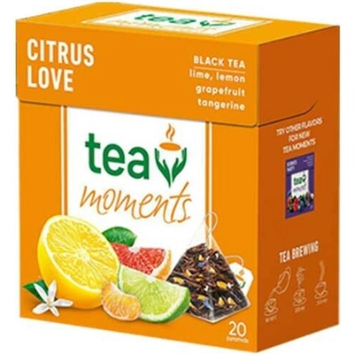 Tea Moments Čaj Citrus Love 20 pyramid