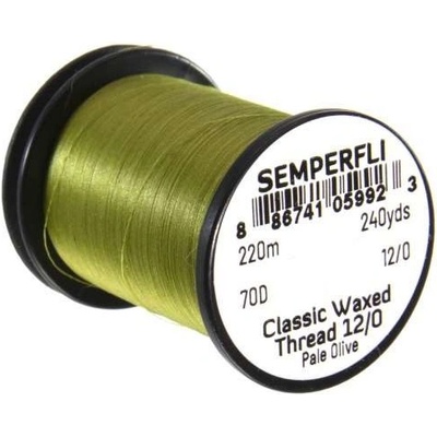 Semperfli Nit Classic Waxed Thread 12/0 Pale Olive