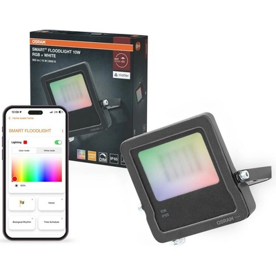 Osram - LED RGBW stmievateľný reflektor SMART+ FLOODLIGHT LED/10W/230V IP65 Wi-Fi 4099854739903