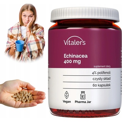 Vitaler's Echinacea 400 mg 60 kapsúl