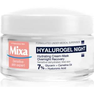 Mixa Hyalurogel Night хидратиращ крем за лице за нощ 50ml
