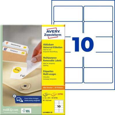 Avery Zweckform A4 L4744REV-25
