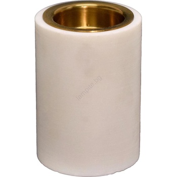 EGLO 422031 - Свещник ROUYIN 8, 5x6 см мрамор/бял (EG422031)