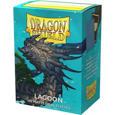 Dragon Shield Протектори за карти Dragon Shield Dual Sleeves - Matte Lagoon (100 бр. )