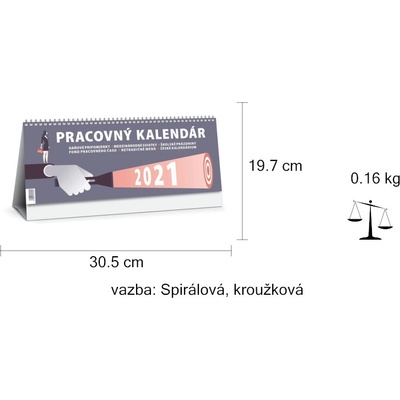 Pracovný stolový SK08 300 x 120 mm stĺpcový 2021