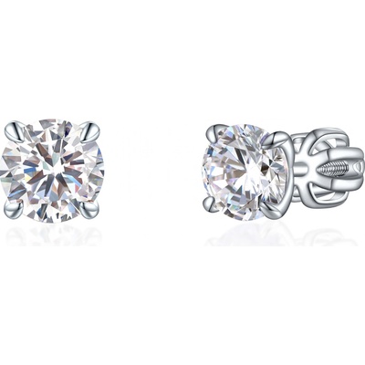 Olivie stříbrné náušnice PIPPI 9396