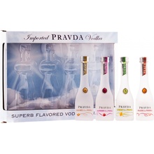Pravda Vodka Mini Set 37,5% 4 x 0,05 l (set)