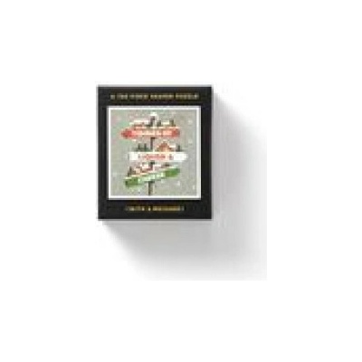 Galison Tidings Mini Shaped Brass Monkey 100 dielov