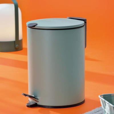 Kela 5 л светло сив кош за отпадъци с педал KELA от серия Mats