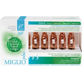 Dr.Taffi intenzivní vitamínová péče o vlasy Fiale Miglio Bio and VeganMiglio Plus Fiale 12 ampulí