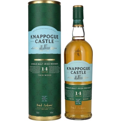 Knappogue Castle Twin Wood 14y 46% 0,7 l (tuba)