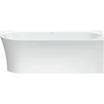 Duravit DuraSenja свободностояща вана 150x75 см бяло покритие дясна стенен монтаж, BTW (700577000000000)