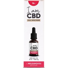 I am CBD Full Spectrum CBD olej 15% meloun 10 ml