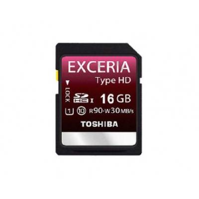 16GB SDHC EXCERIA Type HD
