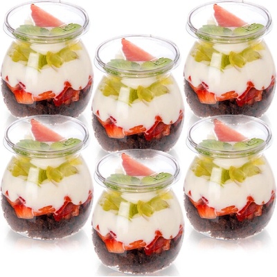 Orion Pohárik s viečkom na dezert 6 x 170 ml