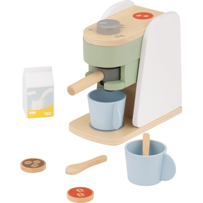 Lupilu Dřevěná sada nádobí a pomůcek do kuchyně (kávovar) – Zboží Dáma