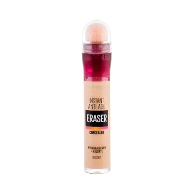 Maybelline Instant Anti-Age Eraser течен коректор с гъба 6.8 ml нюанс 01 Light