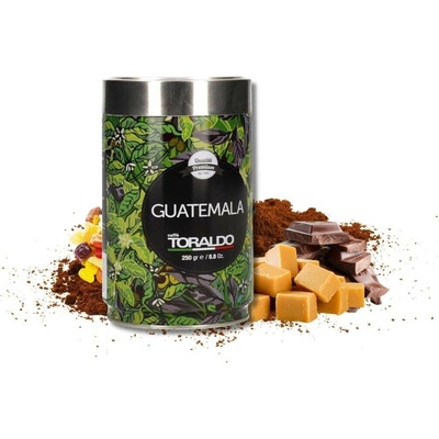 TORALDO Mletá 100% Italská ARABICA GUATEMALA 250 g