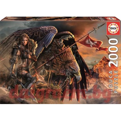 Educa Пъзел educa 19277 - 2000 части - Ездач на орли (edu19277)