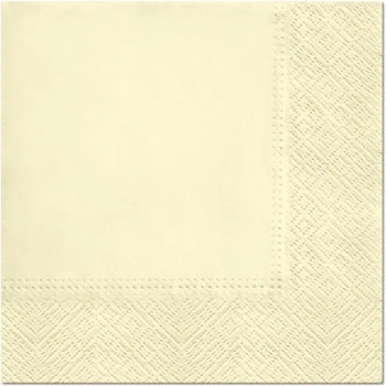 Image 1 of PAW Салфетки - кремаво бежови 33 х 33 см 20 бр