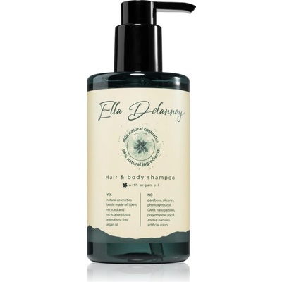 Ella Delannoy Hair & Body Shampoo organický šampón na telo a vlasy 310 ml
