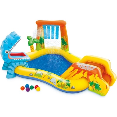 Intex 57444 Dinosaurus 249 x 191 x 109 cm – Zboží Dáma