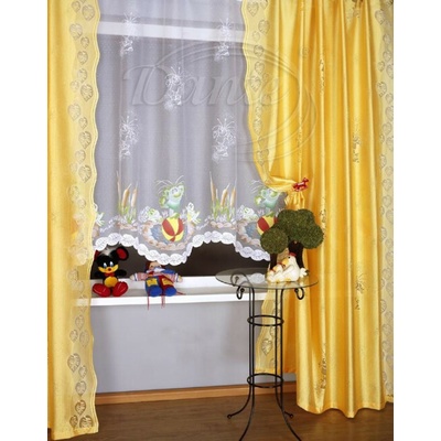 RÁKOSNÍČEK žlutý závěs - 150 cm