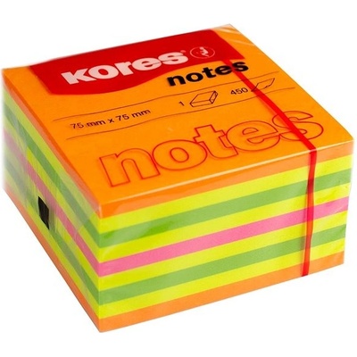 Kores Samolepicí bloček Kores Cubo - 75 x 75 mm / 450 lístků 67919