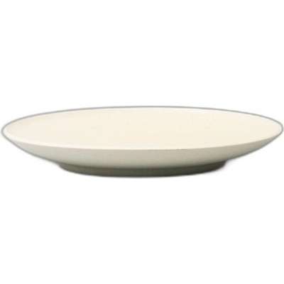 Jídelní talíř BUTTERMILK 25 cm, žlutá, keramika, MIJ