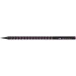 Faber-Castell Sparkle Midnight B триъгълен черно-розов графитен молив FC118258 (FC118258)