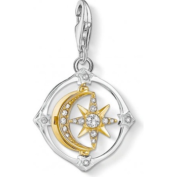 Thomas Sabo přívěsek Charm Moveable moon & star 1815 414 7