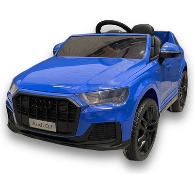 ROLLZONE Audi Q7 12V - Детска акумулаторна кола, Синя, EVA гуми (HL678-blue)