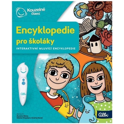 Albi Kouzelné čtení mluvící kniha Encyklopedie pro školáky